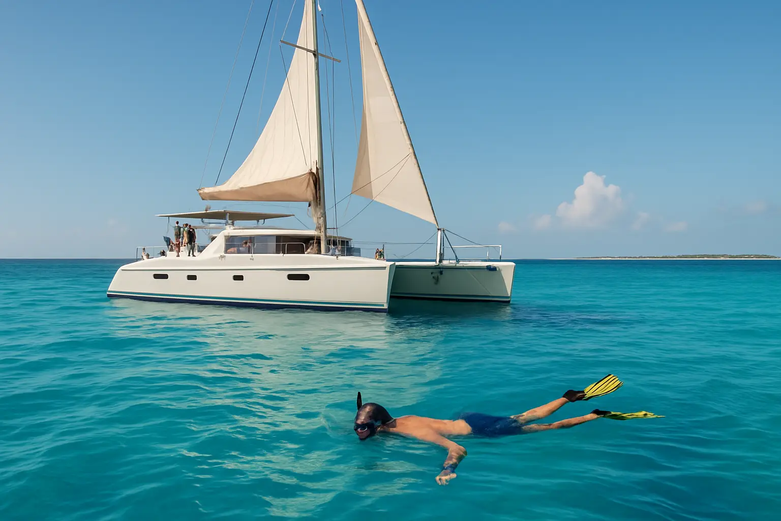 Catamarán a Isla Mujeres con snorkel: vale la pena