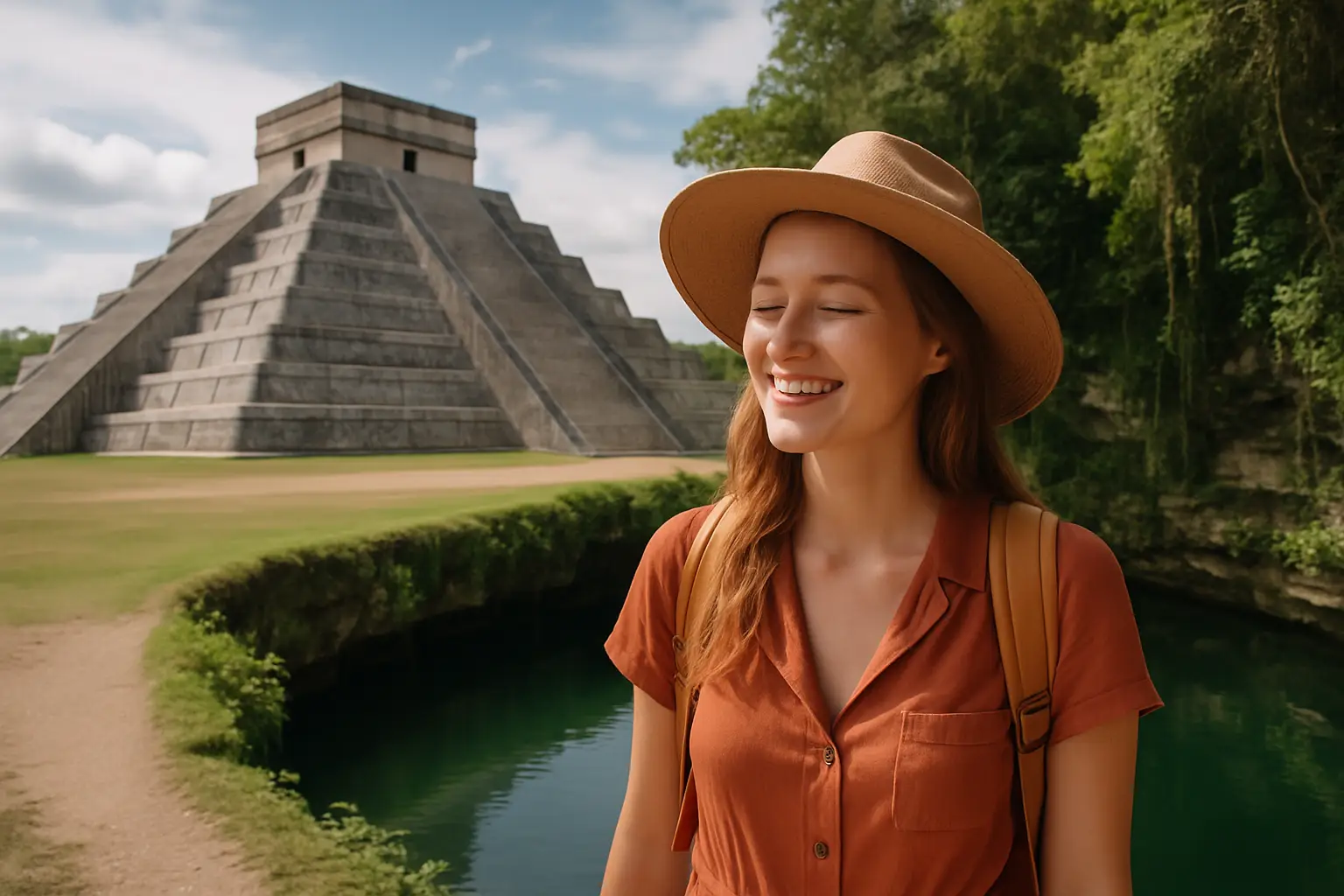 Chichén Itzá con cenote: día completo sin estrés